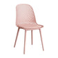 Modern Dining Chairs Armless Dining Chair with Plastic Legs for Kitchen