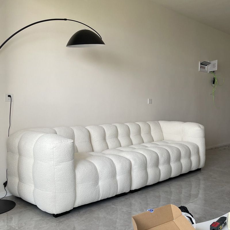 Wool Tuxedo Arm Sofa Contemporary Standard Sofa with Biscuit Back Clearhalo 'furn' 'furn_sofas' 'Furniture' 'Living Room Furniture' 'Sofa' 'sofas' 1200x1200_43d3c00d-8f9d-48a7-bc70-45a730467f59