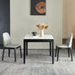 Industrial Square Shape White Table Sintered Stone Standard Dining Table for Kitchen Clearhalo ' dining_table' 'Dining Tables & Seating' 'Dining Tables' 'furn' 'furn_dining_table' 'Furniture' 'furniture_dining_table' 'Kitchen & Dining Furniture' 'kitchen&dining_furn' 'kitchen' 'kitchen_dining_table' 1200x1200_43d723ba-402b-4222-ba80-4e7be0336a99