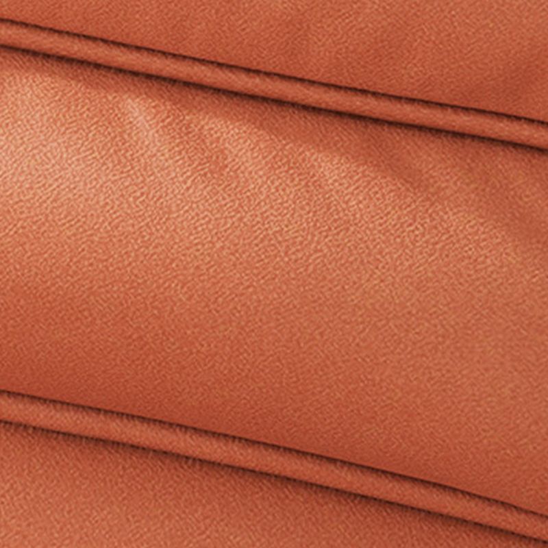 Bonded Leather Armless Chair 34.6"L x 39.3"W x 28.3" H Chair for Living Room Clearhalo 'Accent Chairs' 'accent_chairs' 'Chairs & Seating' 'furn' 'furn_accent_chairs' 'Furniture' 'furniture_accent_chairs' 'Living Room Furniture' 1200x1200_43d7e583-1701-43d7-8c8c-bf111c089227