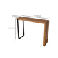 Indoor Contemporary Bar Dining Table Rectangle Shape Pine Wood Bar Table Clearhalo 'Bar Furniture' 'Bar Tables' 'bar_tables' 'furn' 'furn_bar_tables' 'Furniture' 'Kitchen & Dining Furniture' 1200x1200_43dbb7d5-6c0d-4d69-8c14-919bdd5d32ae
