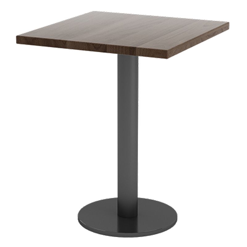 Industrial Brown Dinner Room Kitchen Table Solid Wood Top Table with Metal Base for Dining Room Clearhalo ' dining_table' 'Dining Tables & Seating' 'Dining Tables' 'furn' 'furn_dining_table' 'Furniture' 'furniture_dining_table' 'Kitchen & Dining Furniture' 'kitchen&dining_furn' 'kitchen' 'kitchen_dining_table' 1200x1200_43e1084f-1327-4ac6-b4d6-971ea39ba3f9