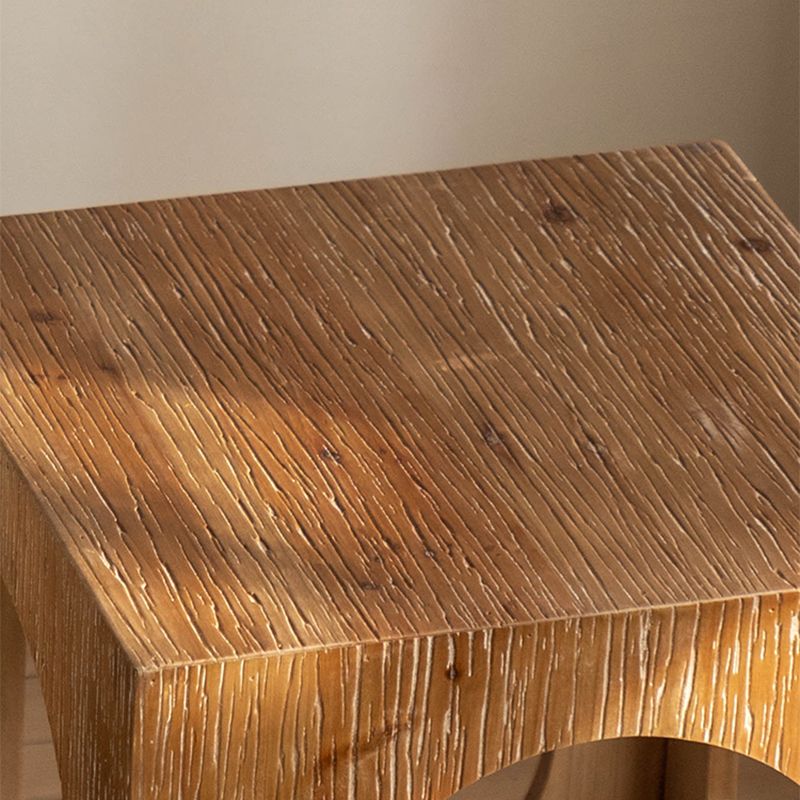 Tavolino laterale di country quadrato / esagono