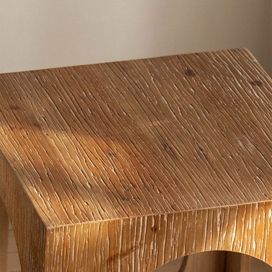 Tavolino laterale di country quadrato / esagono