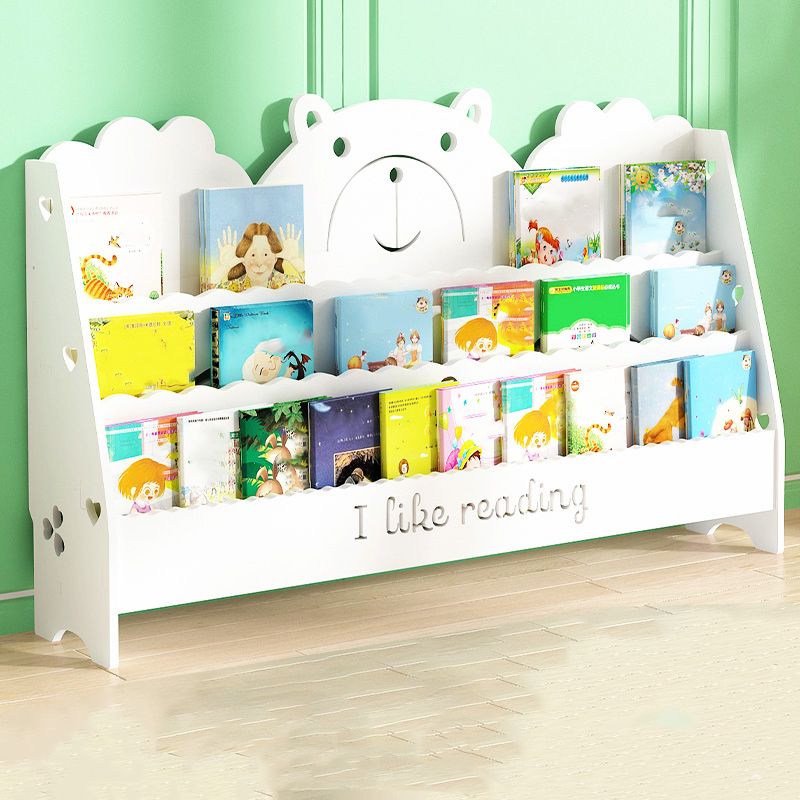 Ladder Closed Back Bookshelf Solid and Manufactured Wood Bookshelf for Home Clearhalo 'Bookcases' 'furn' 'furn_bookcases' 'Furniture' 'furniture_bookcases' 'Office Furniture' 1200x1200_43e48657-0410-409c-bdc6-3635bf280291