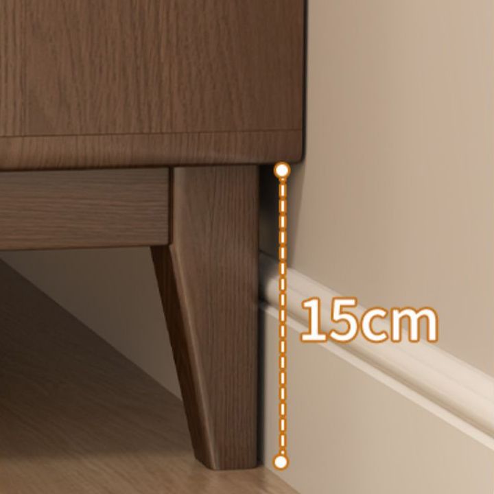 Wood Accent Cabinet, Glass Doors Storage Cabinet - Solid Wood Clearhalo 'Cabinets & Chests' 'cabinets_chests' 'furn' 'furn_cabinets_chests' 'Furniture' 'Living Room Furniture' 1200x1200_43e4db03-7f97-4163-908f-2051ccec10f7