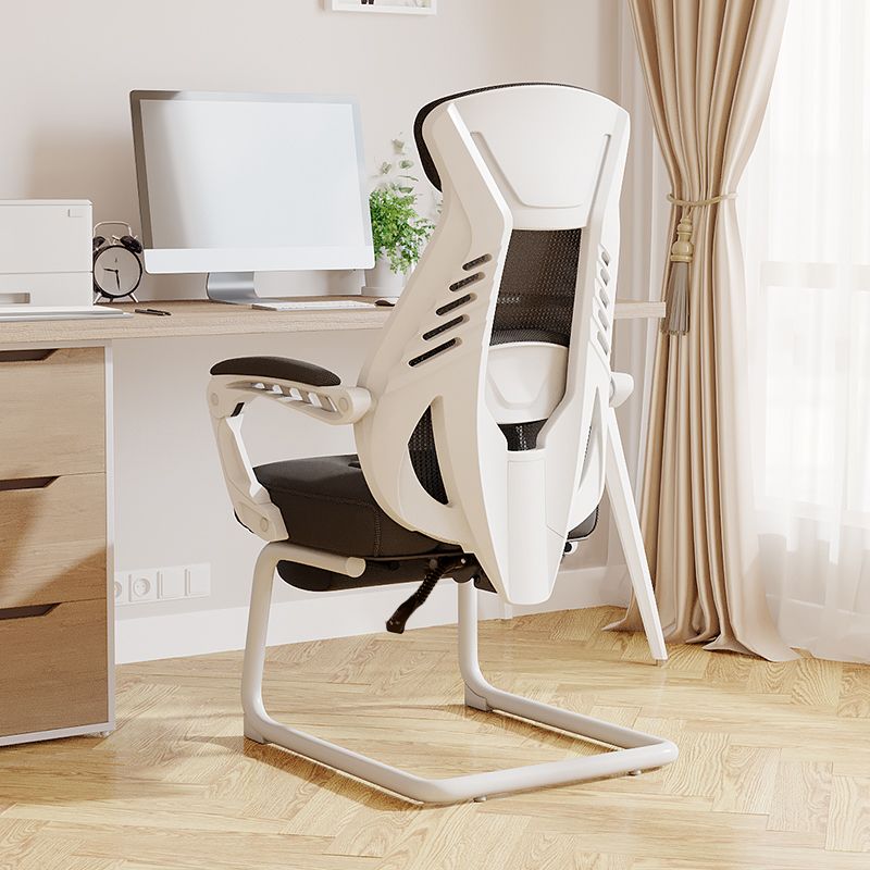 Modern Ergonomic No Wheels Arm Chair High Back Fixed Arms Office Desk Clearhalo 'furn' 'furn_office_chair' 'Furniture' 'Office Chairs' 'Office Furniture' 'office_chair' 1200x1200_43e5442f-483a-460e-a028-411dd68bab5b