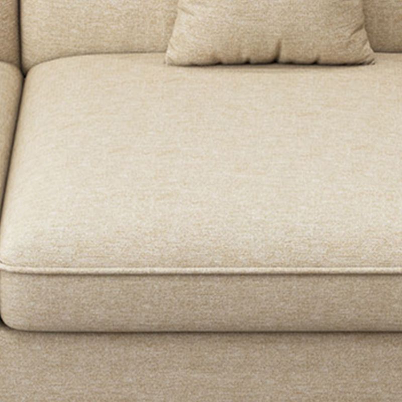 Modern Reversible Chaise 137" Sectionals with Pillows Flared Arm for Living Room Clearhalo 'furn' 'furn_sectionals' 'Furniture' 'furniture_sectionals' 'kitchen' 'kitchen_sectionals' 'Living Room Furniture' 'Sectionals' 1200x1200_43e61b2b-72c1-4747-8620-31cbd03fac21