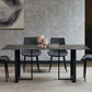 Industrial Rectangle Table Sintered Stone Table with Metal Legs for Home Clearhalo 'Dining Tables & Seating' 'Dining Tables' 'dining_table' 'furn' 'furn_dining_table' 'Furniture' 'Kitchen & Dining Furniture' 1200x1200_43e80d4f-2eae-45f2-9c06-1be36cabaed8