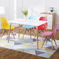 Scandinavian Wood Armless Chair Solid Back Kitchen Dining Room Chair Clearhalo 'Dining Chairs' 'Dining Tables & Seating' 'dining_chair' 'Furniture' 'furniture_dining_chair' 'Kitchen & Dining Furniture' 1200x1200_43ee2e2f-2c48-4043-bab6-9a6f6887b95b