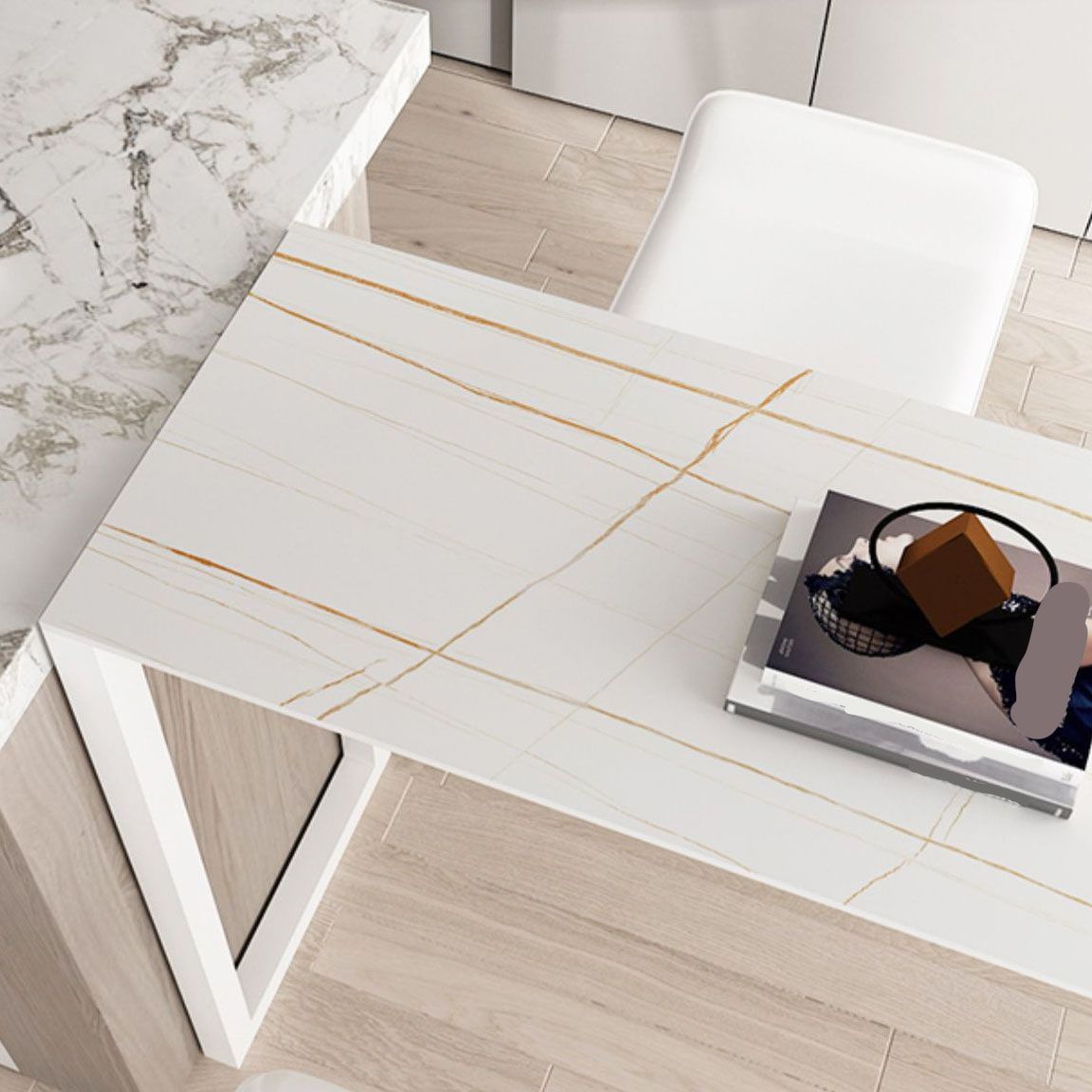 Banda bar da barra da barra da bar di pietra in stile contemporaneo con doppio piedistallo