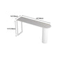 Freiform-Stehtisch-Set, 1/3/5-teilig, Bartisch und Hocker mit weißem Metallsockel