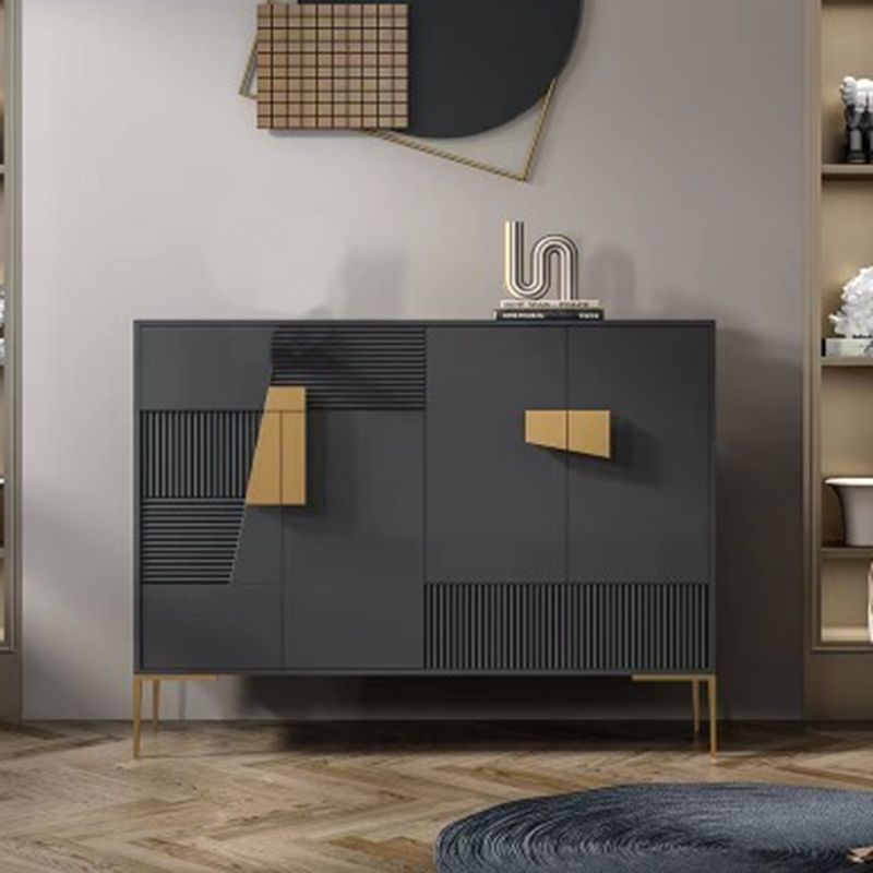 41.34"H Sideboard Glam Style Dining Server for Kitchen and Living Room Clearhalo 'buffet_sideboard' 'Buffets & Sideboards' 'furn' 'furn_buffet_sideboard' 'Furniture' 'Kitchen & Dining Furniture' 1200x1200_43f76f68-e24f-45f1-b4a3-24ae2ed39ae6