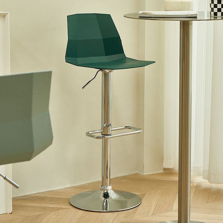 Sgabello da bar in plastica regolabile da bar moderno sgabello da banco interno con girevole