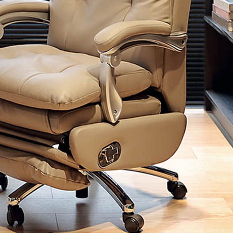 Moderne Swivel stoel verstelbare stoelhoogte voetsteun stoel met wielen