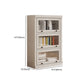 I mobili della libreria bianchi chiusi a scaffale chiuso inclusi per Home Office