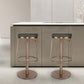 Glam Style Bar Stool Leather Backless Counter Stool for Bristol