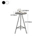 Round Indoor Industrial Bar Dining Table Iron Tripod Pedestal Bistro Table with Footrest Clearhalo 'Bar Furniture' 'Bar Tables' 'bar_tables' 'furn' 'furn_bar_tables' 'Furniture' 'furniture_bar_tables' 'Kitchen & Dining Furniture' 'kitchen&dining_furn' 'kitchen' 1200x1200_44067f01-4cd1-4596-8d9e-ea8fbbd8dd04