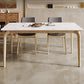 Rectangle Dining Table Solid Wood Base Dining Table for Kitchen Clearhalo 'Dining Tables & Seating' 'Dining Tables' 'dining_table' 'furn' 'furn_dining_table' 'Furniture' 'Kitchen & Dining Furniture' 1200x1200_4406b392-2baa-454f-a944-1423aad610f7