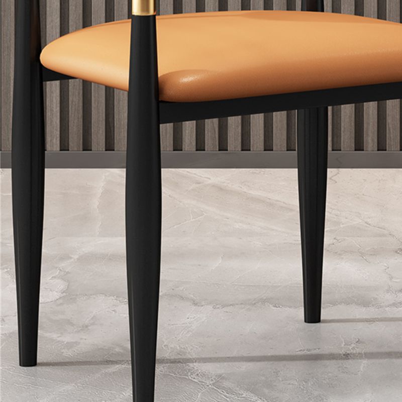 Metal Industrial Side Chair Metallic Finish Open Back Dining Arm Chair Clearhalo 'Dining Chairs' 'Dining Tables & Seating' 'dining_chair' 'furn' 'furn_dining_chair' 'Furniture' 'Kitchen & Dining Furniture' 1200x1200_4409f150-1d1a-4727-87f0-7b9f04bc5672