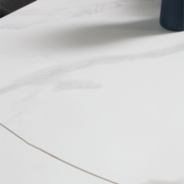 Extendable Modern Kitchen Sintered Stone Furniture Standard Height Dining Room Table Set Clearhalo 'Dining Room Sets' 'Dining Tables & Seating' 'dining_room_set' 'furn' 'furn_dining_room_set' 'Furniture' 'furniture_dining_room_set' 'Kitchen & Dining Furniture' 'kitchen&dining_furn' 'kitchen' 1200x1200_440a1864-1845-405f-acf7-0fd0937ba34d