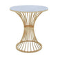 Round 1/2/5 Pieces Dining Set Modern Style Faux Marble Dining Set for Home Use