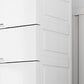 Rectangular Plastic Wardrobe Teen Style Simple White Bedroom Storage Cabinet