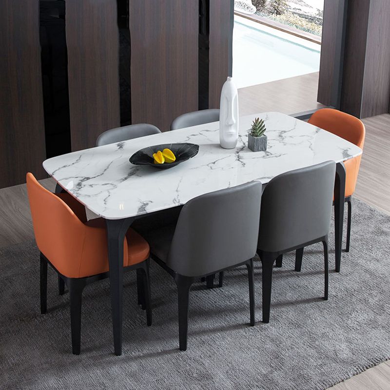 Industrial Restaurant Upholstered Side Chair Matte Finish Parsons Dining Chair Clearhalo ' kitchen&dining_furn' 'Dining Chairs' 'Dining Tables & Seating' 'dining_chair' 'furn' 'furn_dining_chair' 'Furniture' 'furniture_dining_chair' 'Kitchen & Dining Furniture' 'kitchen' 1200x1200_440db7d4-9994-48e3-b267-dac517cde19d