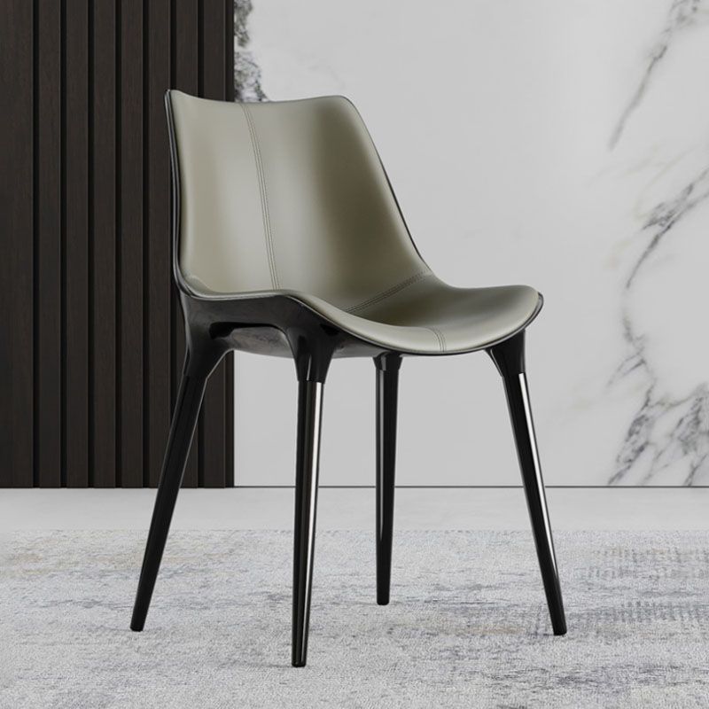 Contemporary Style Chair Metal Dining Room Chair for Dining Room Clearhalo 'Dining Chairs' 'Dining Tables & Seating' 'dining_chair' 'furn' 'furn_dining_chair' 'Furniture' 'Kitchen & Dining Furniture' 1200x1200_440f2e14-5c95-4e9f-a517-3b8cb747d11a