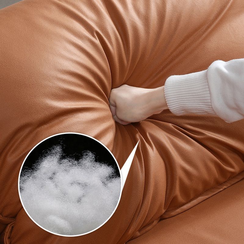 29.52 "Sofá de manchas de manchas para almohadas de almohada de cuero sintética para sala de estar