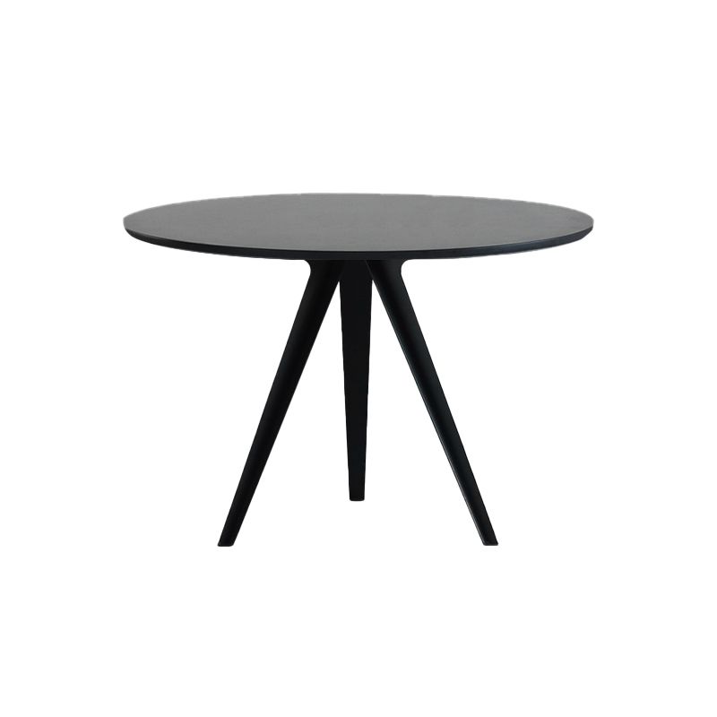 Contemporary Round Shape MDF Table Standard Kitchen Dining Table with Pedestal Base Clearhalo ' dining_table' 'Dining Tables & Seating' 'Dining Tables' 'furn' 'furn_dining_table' 'Furniture' 'furniture_dining_table' 'Kitchen & Dining Furniture' 'kitchen&dining_furn' 'kitchen' 'kitchen_dining_table' 1200x1200_441654ed-ae89-494a-970a-cda42c554c7a