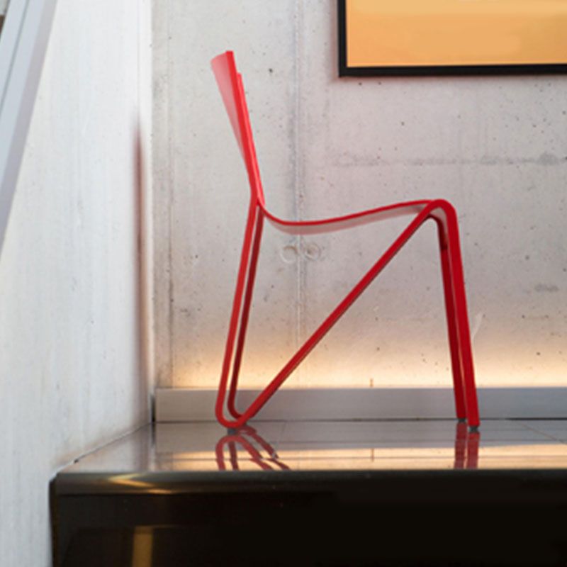 Contemporary Style Armless Chair Plastic Solid Back Side Dining Chair for Restaurant Clearhalo 'Dining Chairs' 'Dining Tables & Seating' 'dining_chair' 'furn' 'furn_dining_chair' 'Furniture' 'Kitchen & Dining Furniture' 1200x1200_441d5482-f67f-4d44-a635-f79770f43542