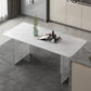 Modern Dining Table Rectangle Sintered Stone Table with Acrylic Base for Kitchen Clearhalo ' dining_table' 'Dining Tables & Seating' 'Dining Tables' 'furn' 'furn_dining_table' 'Furniture' 'furniture_dining_table' 'Kitchen & Dining Furniture' 'kitchen&dining_furn' 'kitchen' 'kitchen_dining_table' 1200x1200_441e174e-1a6d-4bcc-96f8-e207b8b06eed