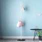 Metal Hall Tree Free Standing Entryway Kit Changer con ganchos