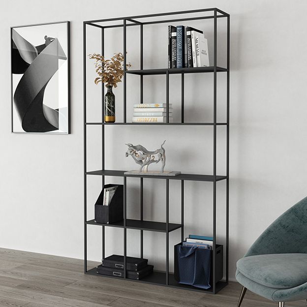 Büro Etagere Bücherregal Modernes Bücherregal mit Rechteckregalen