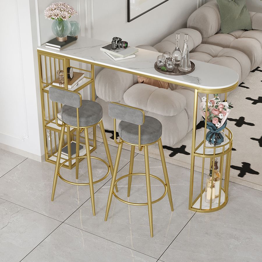 Ensemble de Table de Bar moderne, 1/2/3 pièces, ensemble de Pub spécialisé en pierre pour salon