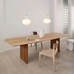 Solid Wood Top Dining Table Rectangle Contemporary Table with Double Pedestal Base Clearhalo ' dining_table' 'Dining Tables & Seating' 'Dining Tables' 'furn' 'furn_dining_table' 'Furniture' 'furniture_dining_table' 'Kitchen & Dining Furniture' 'kitchen&dining_furn' 'kitchen' 'kitchen_dining_table' 1200x1200_442aba95-9a5f-426b-932f-23edae0012d5