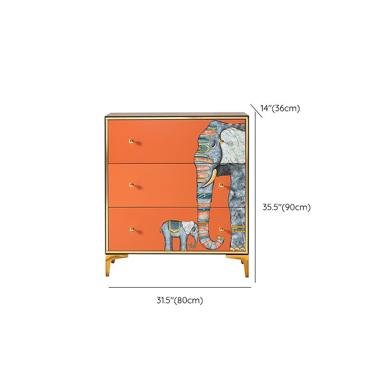 Glam Storage Chest Wooden Horizontal Lingerie Chest with Drawers Clearhalo 'Bedroom Furniture' 'Dressers & Chests' 'dressers_chests' 'furn' 'furn_dressers_chests' 'Furniture' 1200x1200_442c6450-f90c-408f-87bc-6b3738e48f82