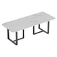 Sintered Stone White Dining Table Luxury Double Pedestal Table for Dining Room Clearhalo ' dining_table' 'Dining Tables & Seating' 'Dining Tables' 'furn' 'furn_dining_table' 'Furniture' 'furniture_dining_table' 'Kitchen & Dining Furniture' 'kitchen&dining_furn' 'kitchen' 'kitchen_dining_table' 1200x1200_442cb465-fefa-4eae-8421-3d50bec3486c
