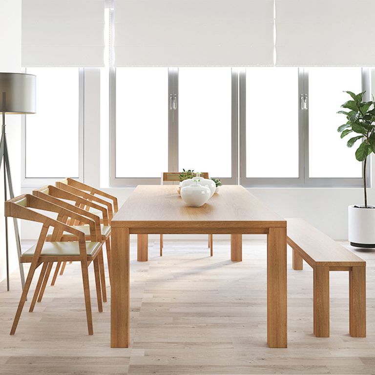 Modern 1/2/3/6/7 Pieces Dining Set Rectangle Wood Dining Table for Dining Room Clearhalo 'Dining Room Sets' 'Dining Tables & Seating' 'dining_room_set' 'furn' 'furn_dining_room_set' 'Furniture' 'Kitchen & Dining Furniture' 1200x1200_442df50f-f941-4c87-a80d-9cc976a8b0e6