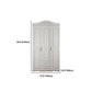 White French Country Wardrobe Armoire Engineered Wood Wardrobe Clearhalo 'Armoires & Wardrobes' 'armoires_wardrobes' 'Bedroom Furniture' 'furn' 'furn_armoires_wardrobes' 'Furniture' 1200x1200_443584d9-a32f-42bc-9239-0816fdb4146d