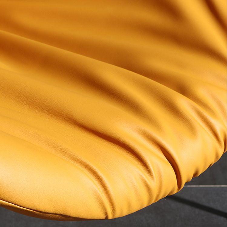 Contemporary Design PU Leather Dining Chairs Armless Solid Back Chair Clearhalo ' kitchen&dining_furn' 'Dining Chairs' 'Dining Tables & Seating' 'dining_chair' 'furn' 'furn_dining_chair' 'Furniture' 'furniture_dining_chair' 'Kitchen & Dining Furniture' 'kitchen' 1200x1200_4435a411-b498-48a6-9390-729d174230d0