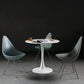 Metal Contemporary Round Dining Table Wood Top Table with Tulip Clearhalo ' dining_table' 'Dining Tables & Seating' 'Dining Tables' 'furn' 'furn_dining_table' 'Furniture' 'furniture_dining_table' 'Kitchen & Dining Furniture' 'kitchen&dining_furn' 'kitchen' 'kitchen_dining_table' 1200x1200_4435e423-a155-4f30-9886-1c0e3b0c0baa