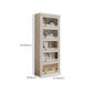 Wooden Standard Bookshelf Contemporary White Bookcase with Doors Clearhalo 'Bookcases' 'furn' 'furn_bookcases' 'Furniture' 'Office Furniture' 1200x1200_4436ca89-d302-40bf-83da-817296424cc9