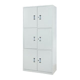 Modern Style Metal Wardrobe White Colour Freestanding Wardrobe Closet