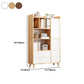Finitura opaca di libreria standard moderna 11,81 "W -shelf in legno ingegnerizzato per soggiorno