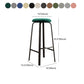 Modern Stackable Footrest Barstool Matte Finish Upholstered Home Stool Clearhalo 'Bar Furniture' 'Bar Stools' 'bar_stools' 'furn' 'furn_bar_stools' 'Furniture' 'furniture_bar_stools' 'Kitchen & Dining Furniture' 1200x1200_443e1cfe-4780-4388-8bbe-e7e3e61da845