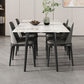 Modern Style Sintered Stone Dining Table Set 1/4/5/7 Pieces Dining Set for Kitchen Clearhalo 'Dining Room Sets' 'Dining Tables & Seating' 'dining_room_set' 'furn' 'furn_dining_room_set' 'Furniture' 'furniture_dining_room_set' 'Kitchen & Dining Furniture' 1200x1200_443ff9bd-7a1c-413b-b7dc-9a634b0440c6