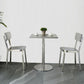 Industrial Style Stainless Steel Dining Table Square Table for Dinning Room Clearhalo ' dining_table' 'Dining Tables & Seating' 'Dining Tables' 'furn' 'furn_dining_table' 'Furniture' 'furniture_dining_table' 'Kitchen & Dining Furniture' 'kitchen&dining_furn' 'kitchen' 'kitchen_dining_table' 1200x1200_4445dba4-5e2b-4748-93c7-bbfb05f2d62e