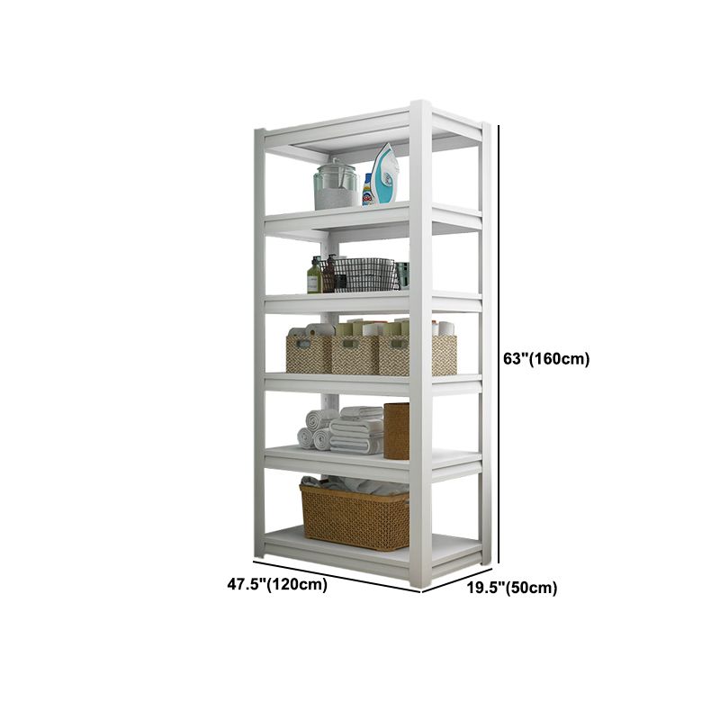 Open Metal Bookshelf Modern Home Office Rectangular Bookcase Clearhalo 'Bookcases' 'furn' 'furn_bookcases' 'Furniture' 'Office Furniture' 1200x1200_444775c9-26cb-43f4-a3ec-c114acd39dda